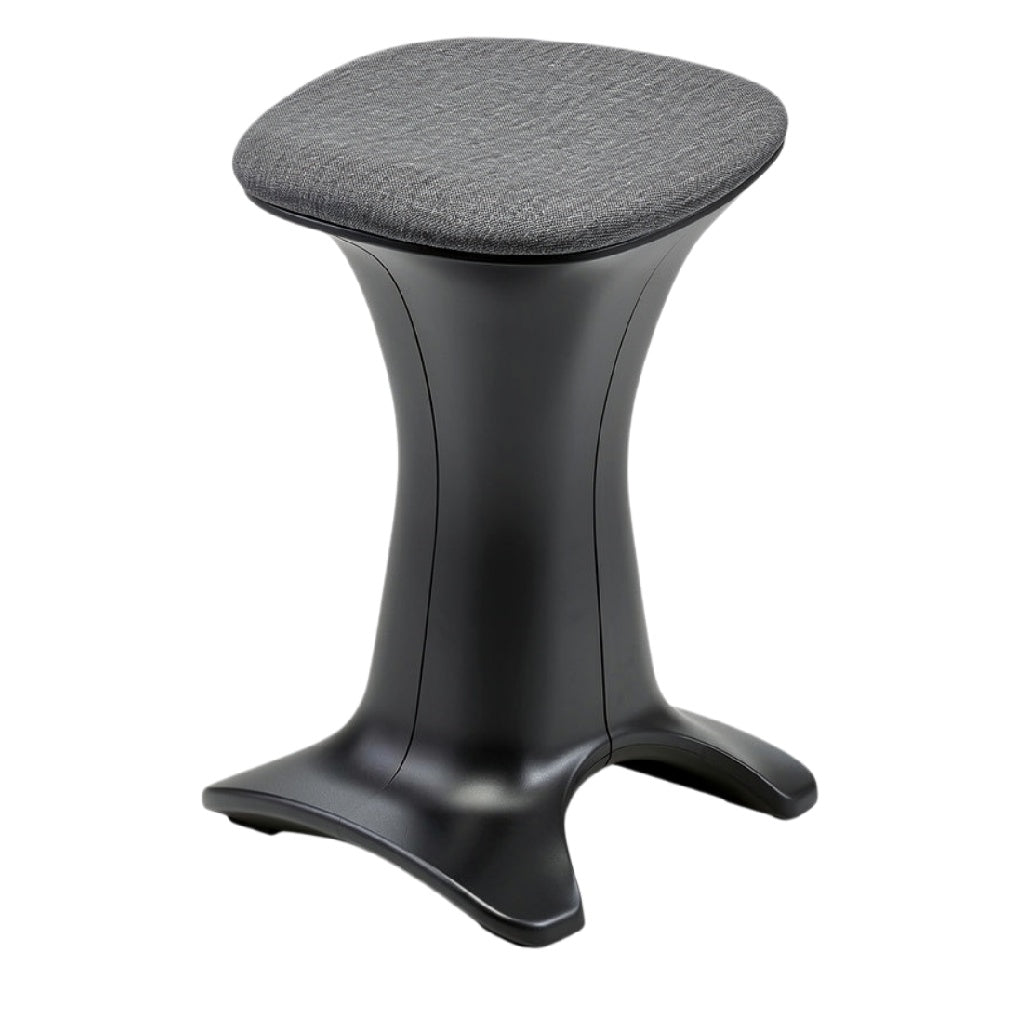 Modern Design Zitkruk met Zacht Textieloppervlak en Elegante Basis