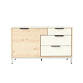 Moderne Kast met Lades en Houten Afwerking