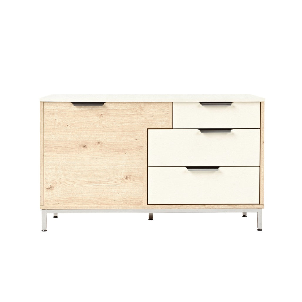 Moderne Kast met Lades en Houten Afwerking